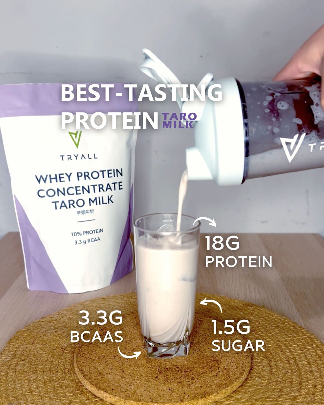 Taro Milk Whey Protein Concentrate