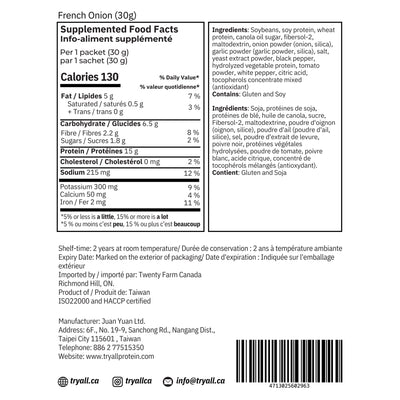 French Onion Protein Soy Chips