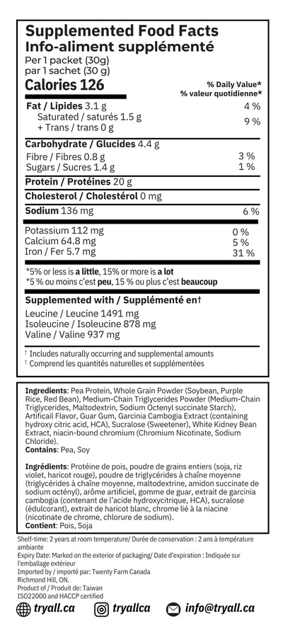 Multi-grain Pea Protein Isolate