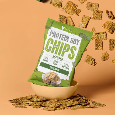 Crispy Seaweed Protein Soy Chips