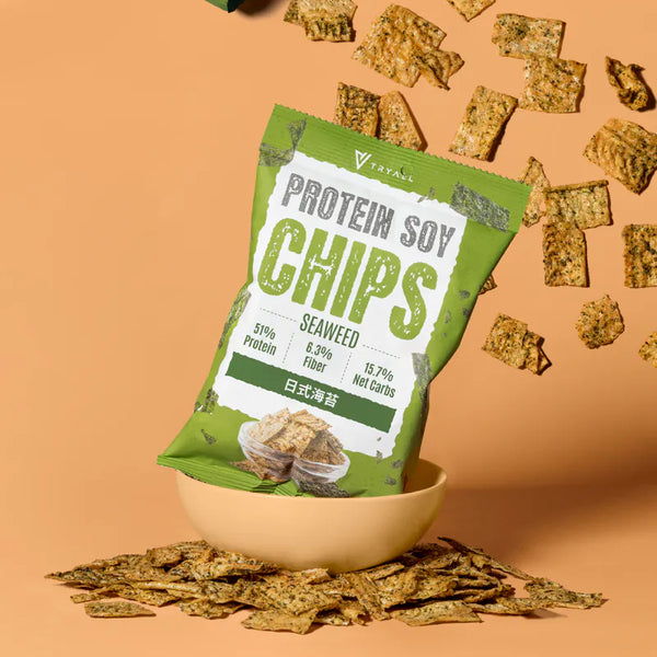 Crispy Seaweed Protein Soy Chips