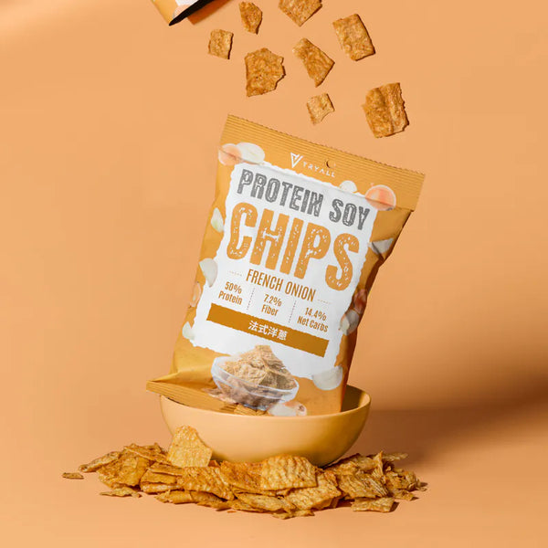 French Onion Protein Soy Chips