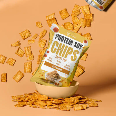 Salted Egg Protein Soy Chips