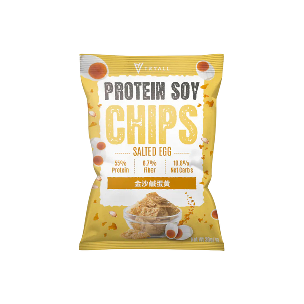 Salted Egg Protein Soy Chips