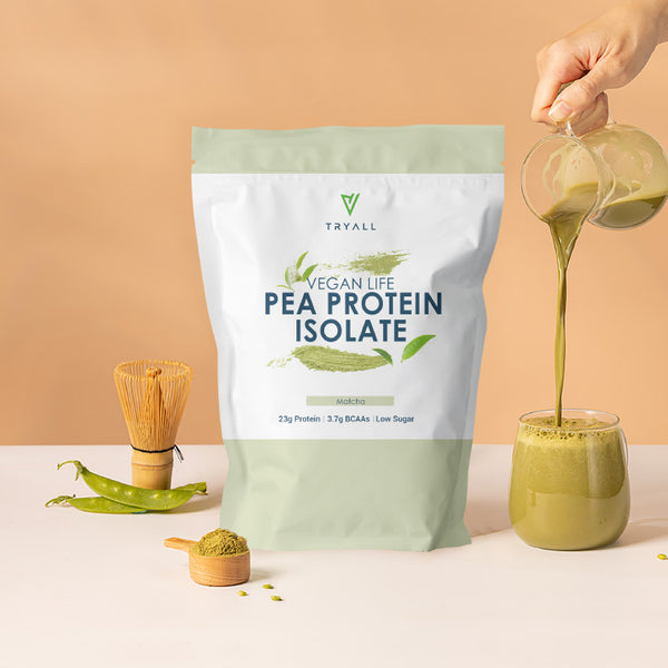 Matcha Pea Protein Isolate (1 kg)