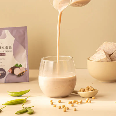 Taro Milk Pea Protein Isolate
