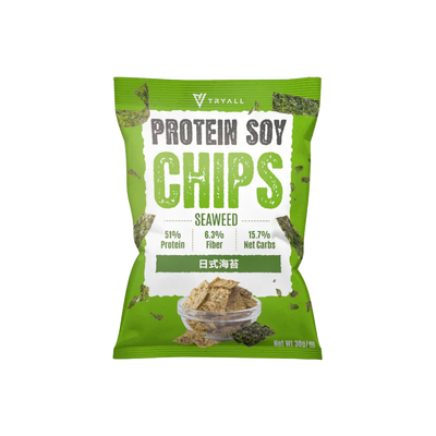Crispy Seaweed Protein Soy Chips